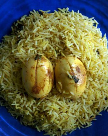 Masala Egg Biryani